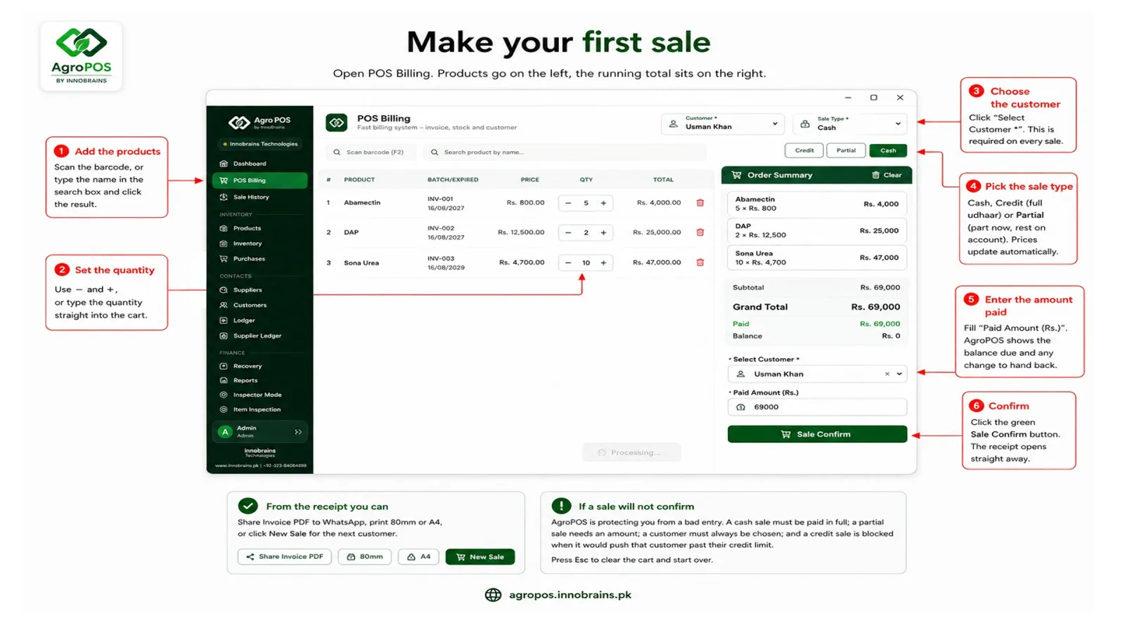 Guide 5 — POS Billing with a cart